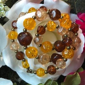 True vintage beaded necklace/choker (ish)